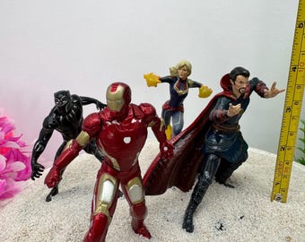 The Avengers specially coated aquarium decorations