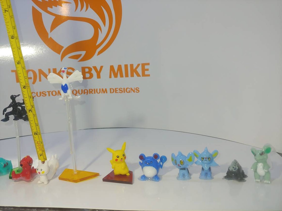 New Pokemon miniatures aquarium decorations Etsy