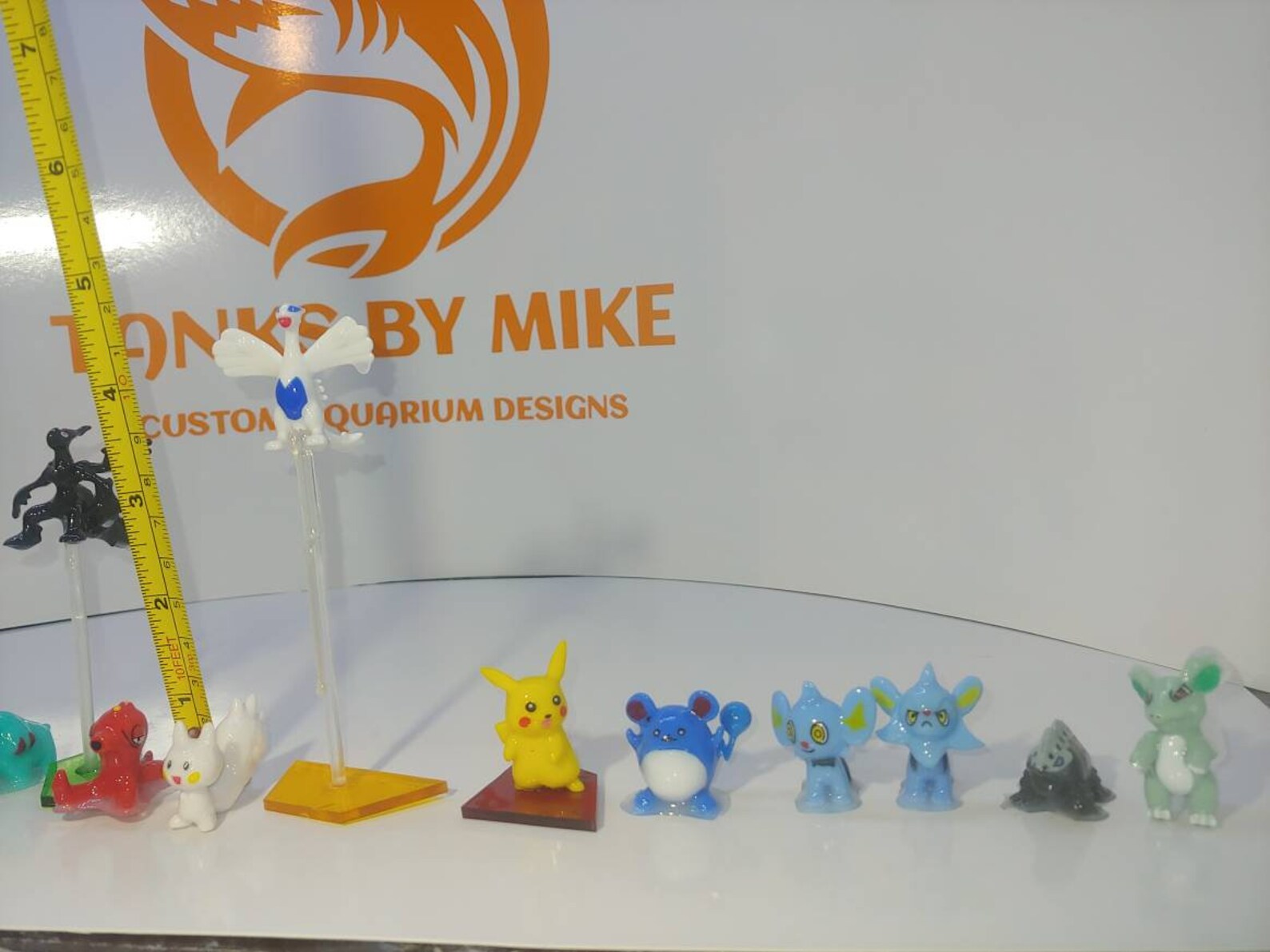 New Pokemon Miniatures Aquarium Decorations Etsy