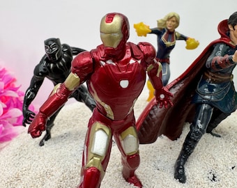 The Avengers specially coated aquarium decorations