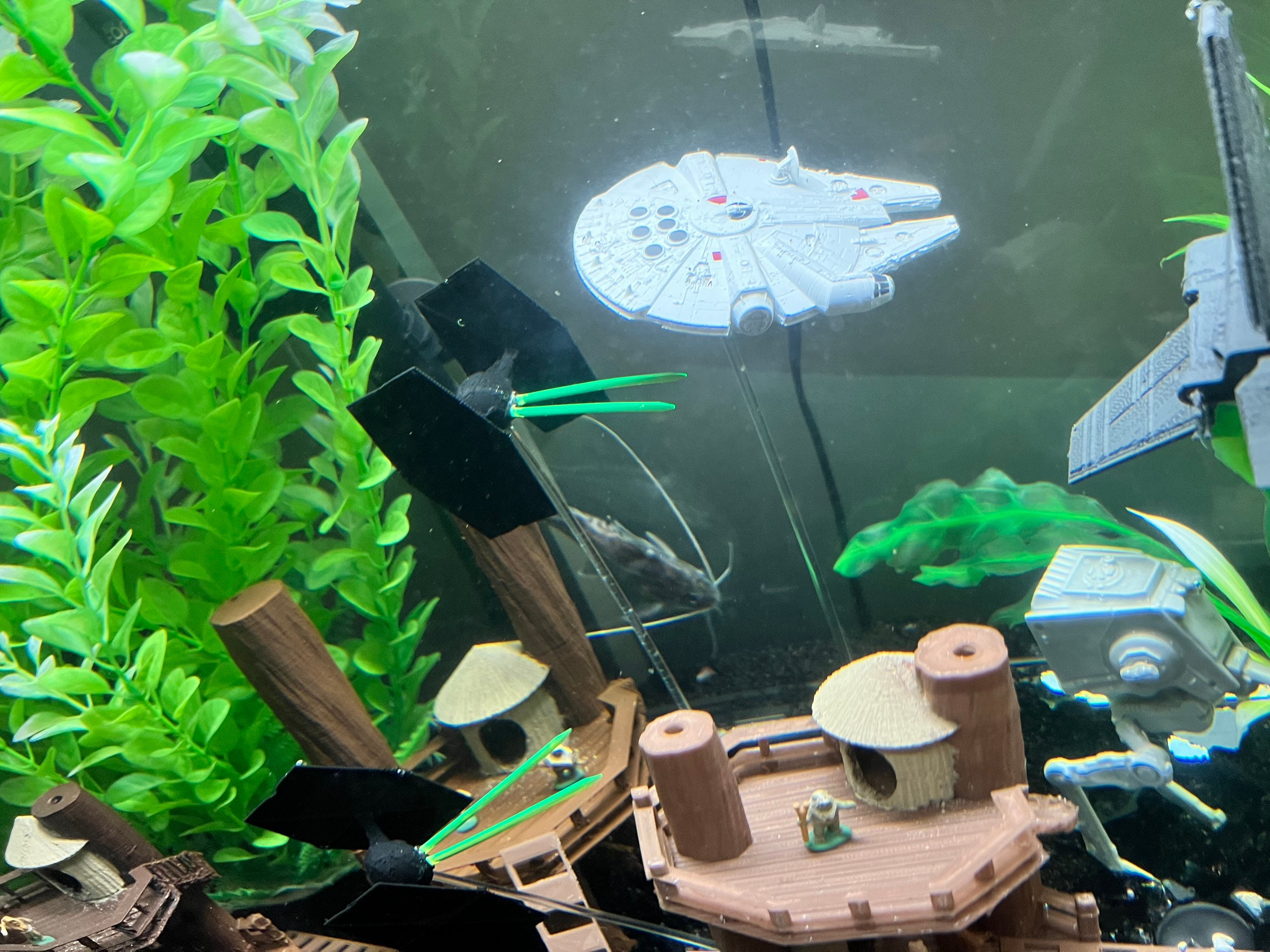 Star Wars Aquarium Decor endor Themed 