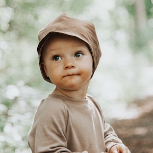 Michel cap made of fine organic corduroy – classic, comfortable & grows with your child