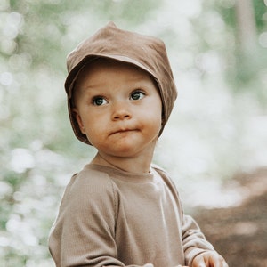 Corduroy Michel hat for children in many wonderful colors, grows with the child, retro peaked cap, outfit forest kindergarten, wedding, autumn hat