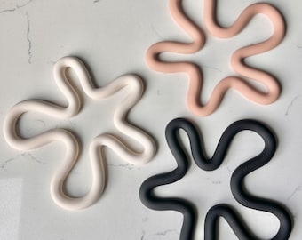 Squiggly Silicone Trivet | Coaster