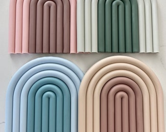 Rainbow Silicone Trivet Multi piece set