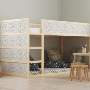 Stadt Karte IKEA KURA Bett Aufkleber - Lustige Transport Design Abziehbilder für interaktive Kinderzimmer Dekor