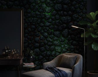 Geometric Wallpaper Futuristic Peel And Stick Modern Wall Decor
