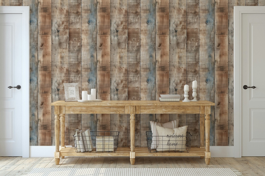 Rustic Peel And Stick Wallpapernull