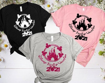 Disney Family T-shirt, Disney T-shirts, Mickey Shirts, Minnie T-shirt, Disneyworld Tee, Family Disney T-shirt, Unisex Shirts, Disney Castle