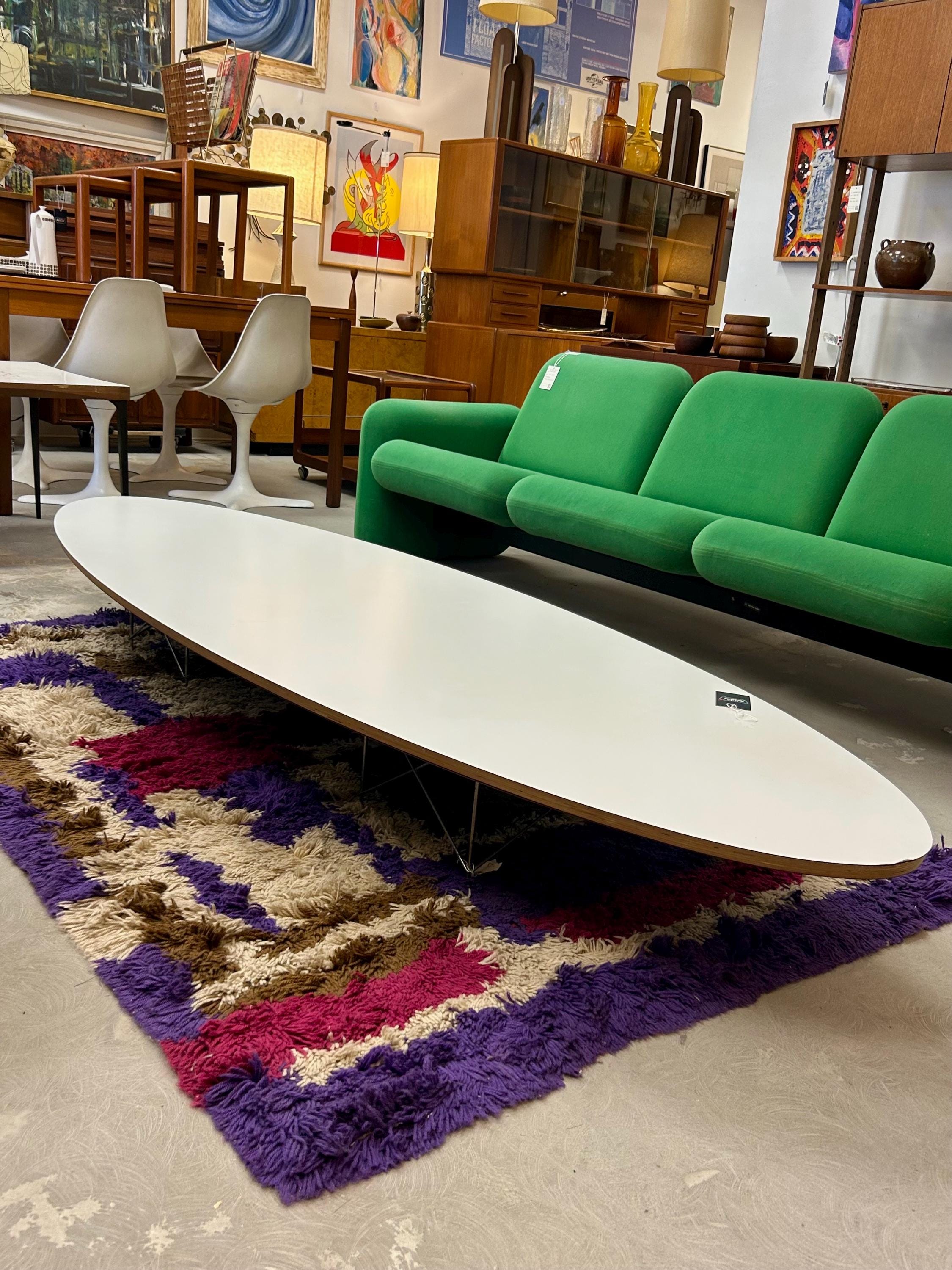 Herman Miller Elliptical Surfboard Coffee Table - Mid Century Modern - Vintage