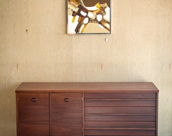 Vintage Restored Mid Century Modern Bassett Credenza