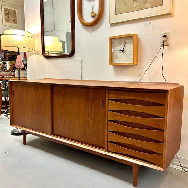 Vintage Arne Vodder For Sibast Furniture Teak Sideboard - Danish Modern