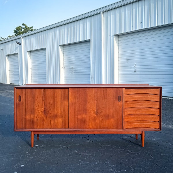 Vintage Arne Vodder For Sibast Furniture Teak Sideboard - Danish Modern