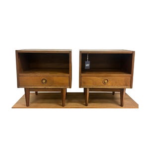 Albert Parvin for American of Martinsville Pair of Nightstands - Mid Century Modern - Vintage