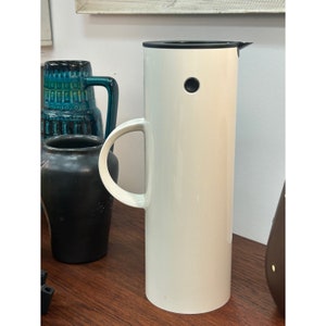 Vintage EM77 Stelton Pitcher designed by Erik Magnussen in White
