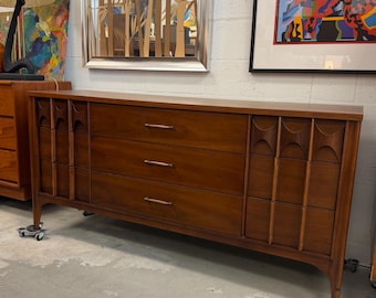 Kent Coffey Perspcta Lowboy Dresser Mid Century Modern Vintage