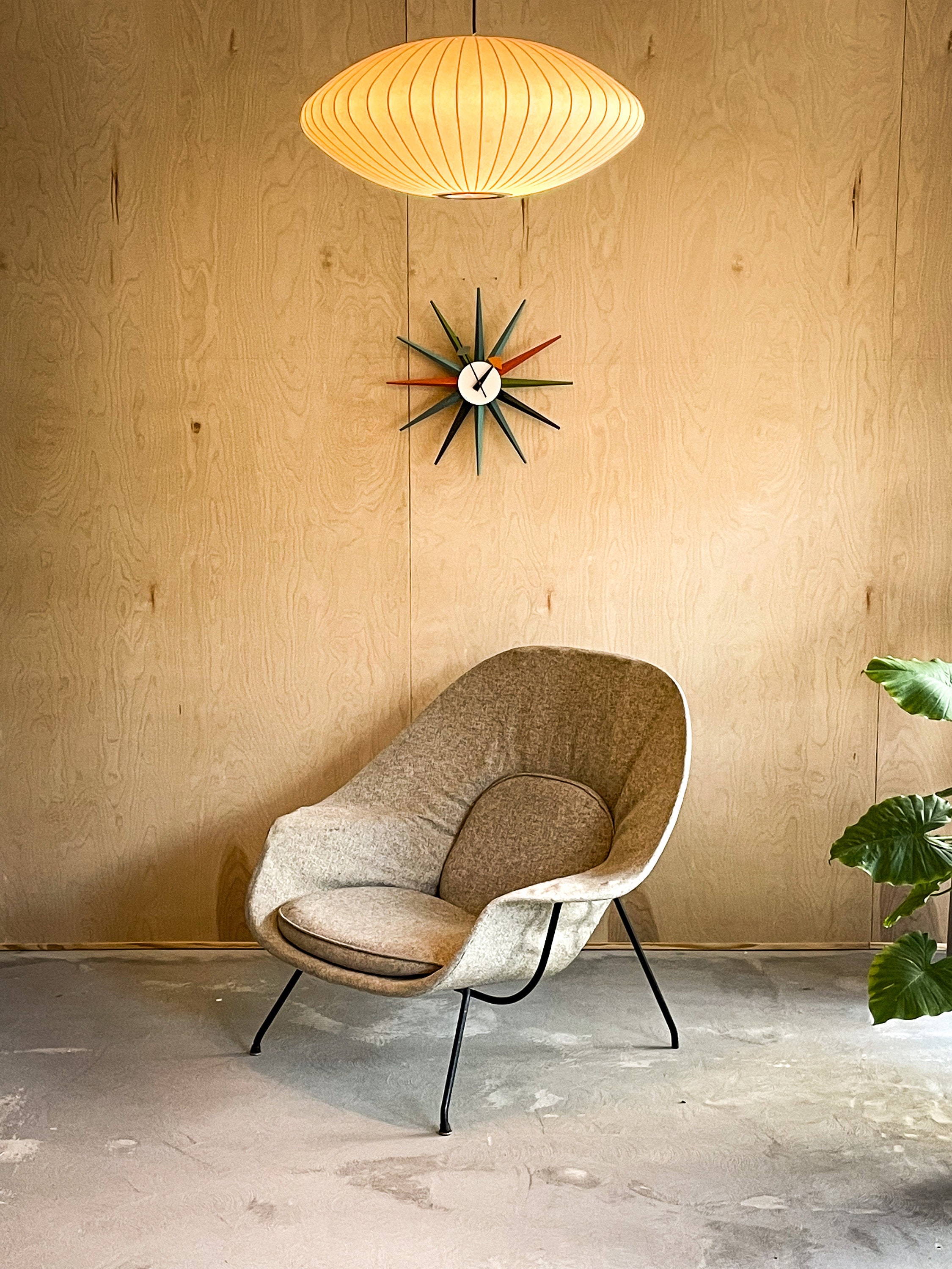Vintage Early Knoll Womb Chair Etsy