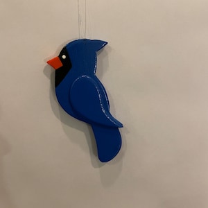 Wooden Blue Bird