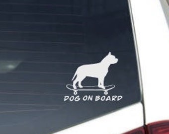 Dog On Board Sticker Dog On Board Reflective Car Decal Dog On Board Sticker Dog On Board Reflective Car Decal