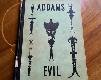ADDAMS AND EVIL; An Album of Cartoons. Hardcover – January 1, 1947  - Sixth Printing