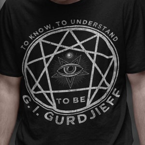 George I Gurdjieff, Enneagram, &quot;To Know, To Understand, To Be&quot; Unisex T-Shirt, Unisex Hoodie, Women&#39;s Racerback Tank Top