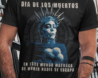 Dia De Los Muertos T-Shirt, Calavera Face Paint Design