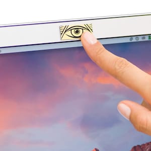 Webcam Cover Laptop | Third Eye Spiritual Camera Privacy Cover | Chakra Aesthetic Tech Gift