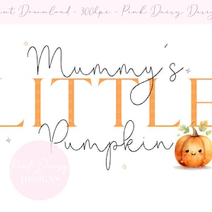 La piccola zucca di mummia PNG, Baby Halloween Pumpkin PNG, Halloween Little Pumpkin, Download digitale istantaneo, Disegni di sublimazione