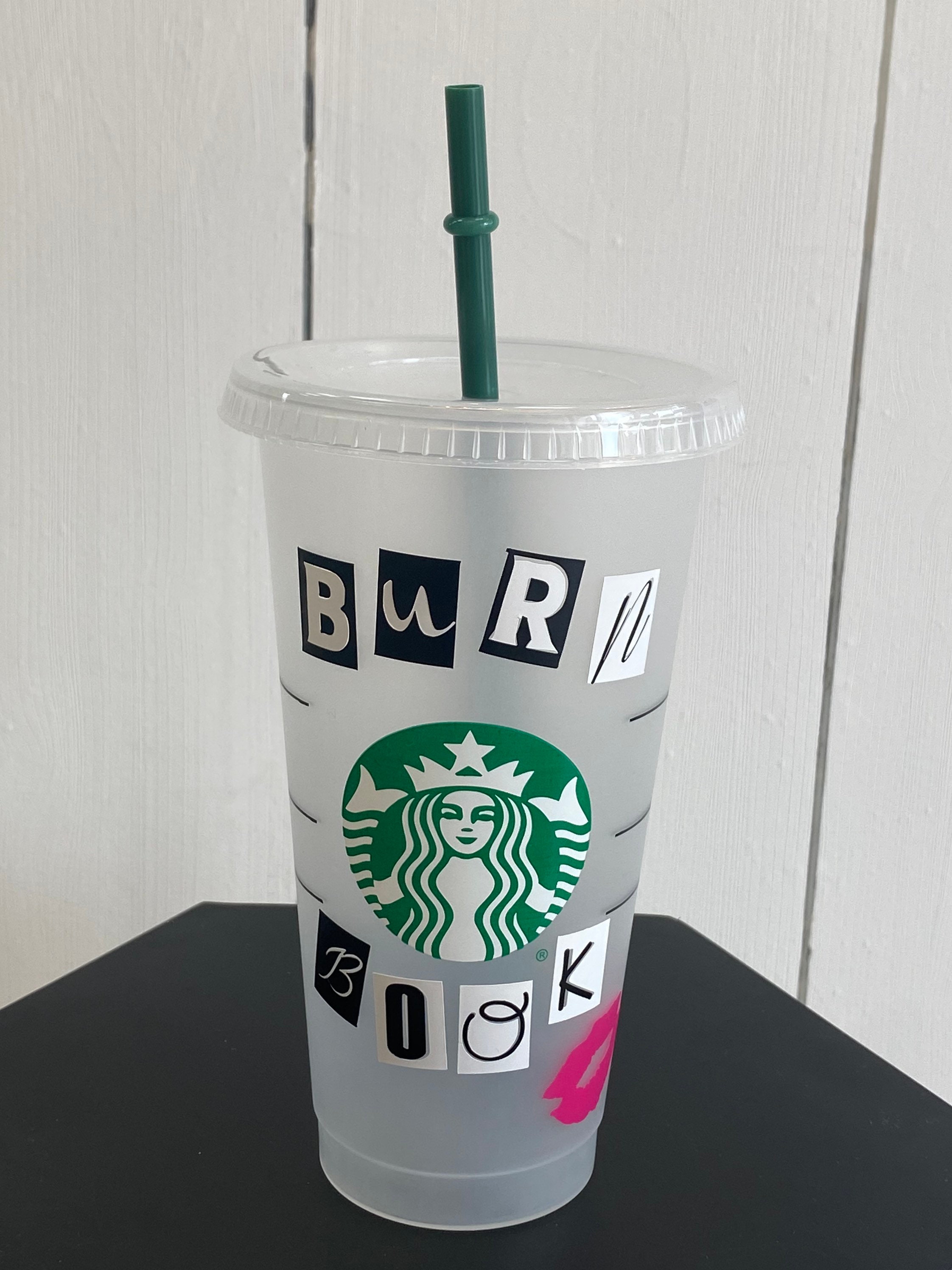 Reusable Starbucks Cup 24oz With Lid and Straw/personalised Etsy UK
