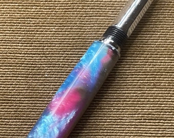 Custom &quot;Galaxy&quot; Resin Hand Made Sedona Ink Pen