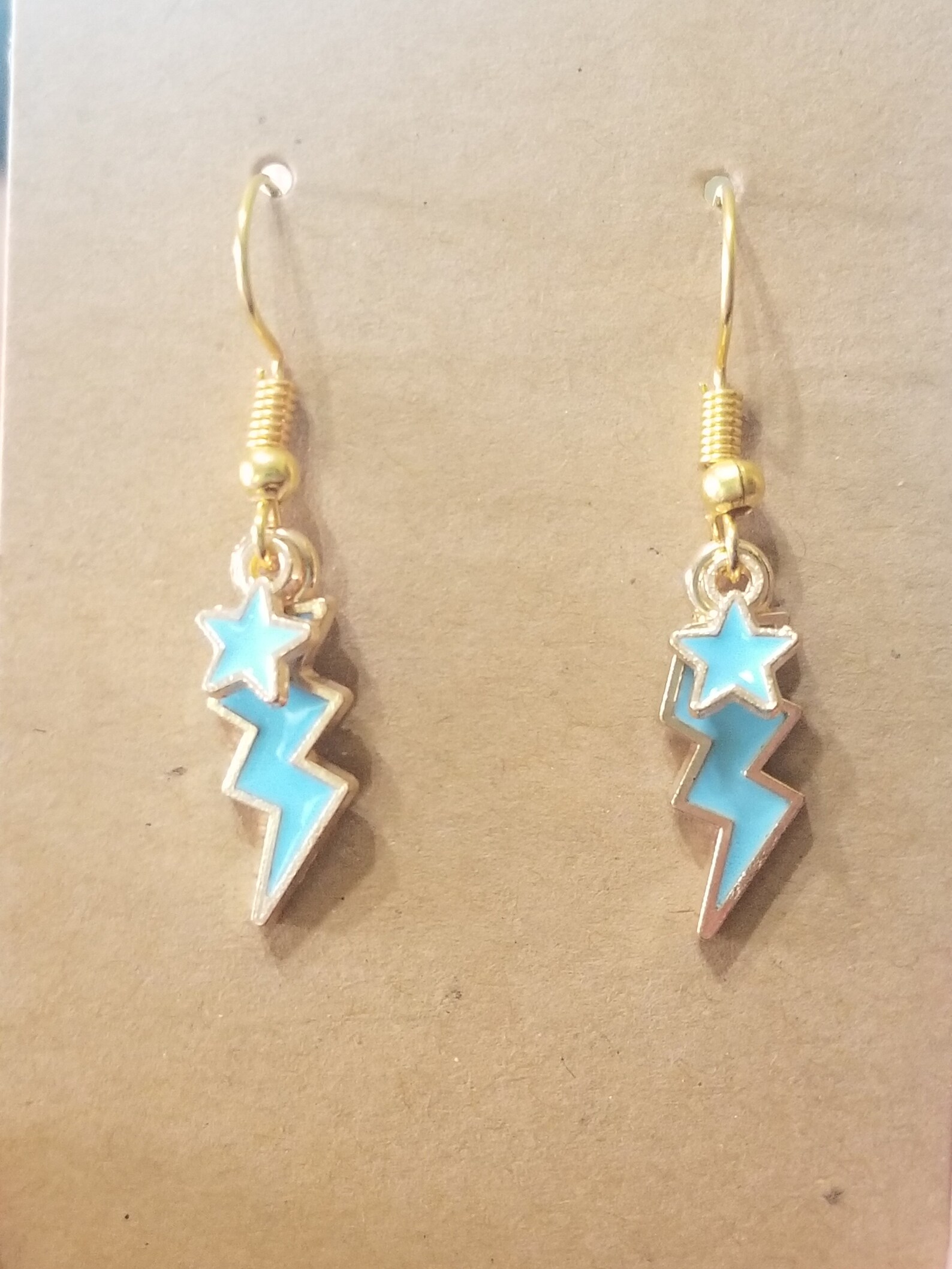 Cute lightning bolts with stars Etsy