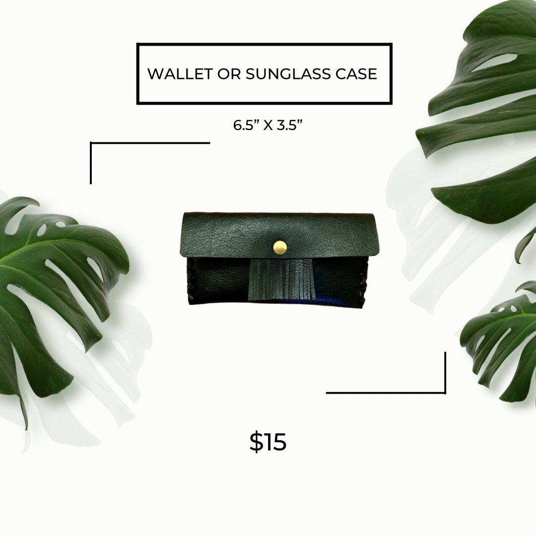 Wallet or Sunglass case Etsy