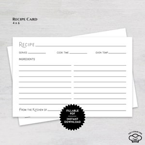 Labeleze Recipe Card Dividers 4 x 6 for sale online