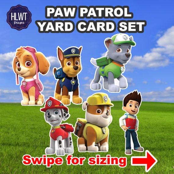 Kids Birthday Dogs Yards Cards UV High Resolution Coroplast Etsy