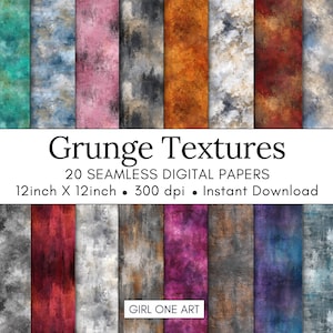 Grunge Texturen Nahtlose Papier Digital Steampunk Industrielle Halloween Gothic Hintergrund Neutral Distressed Dekorativer Hintergrund Junk Journal