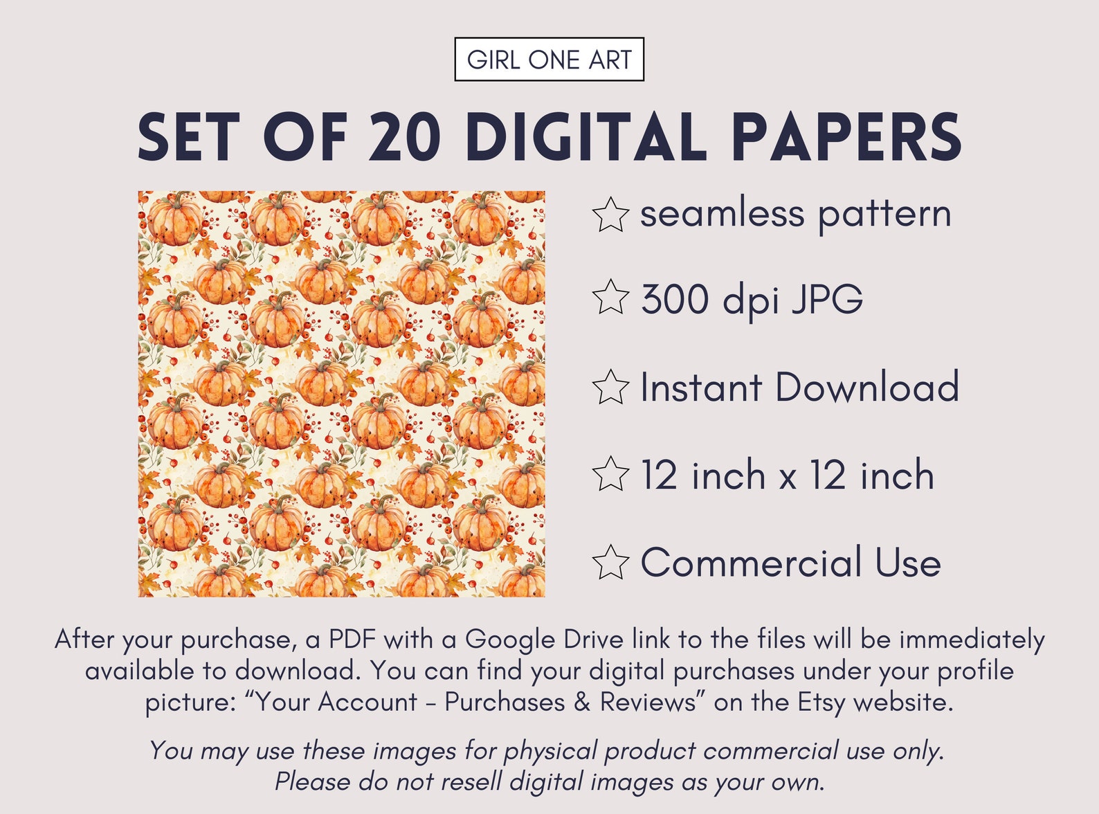 Autumn Printable Paper Seamless Fall Leaves Junk Journal Digital ...