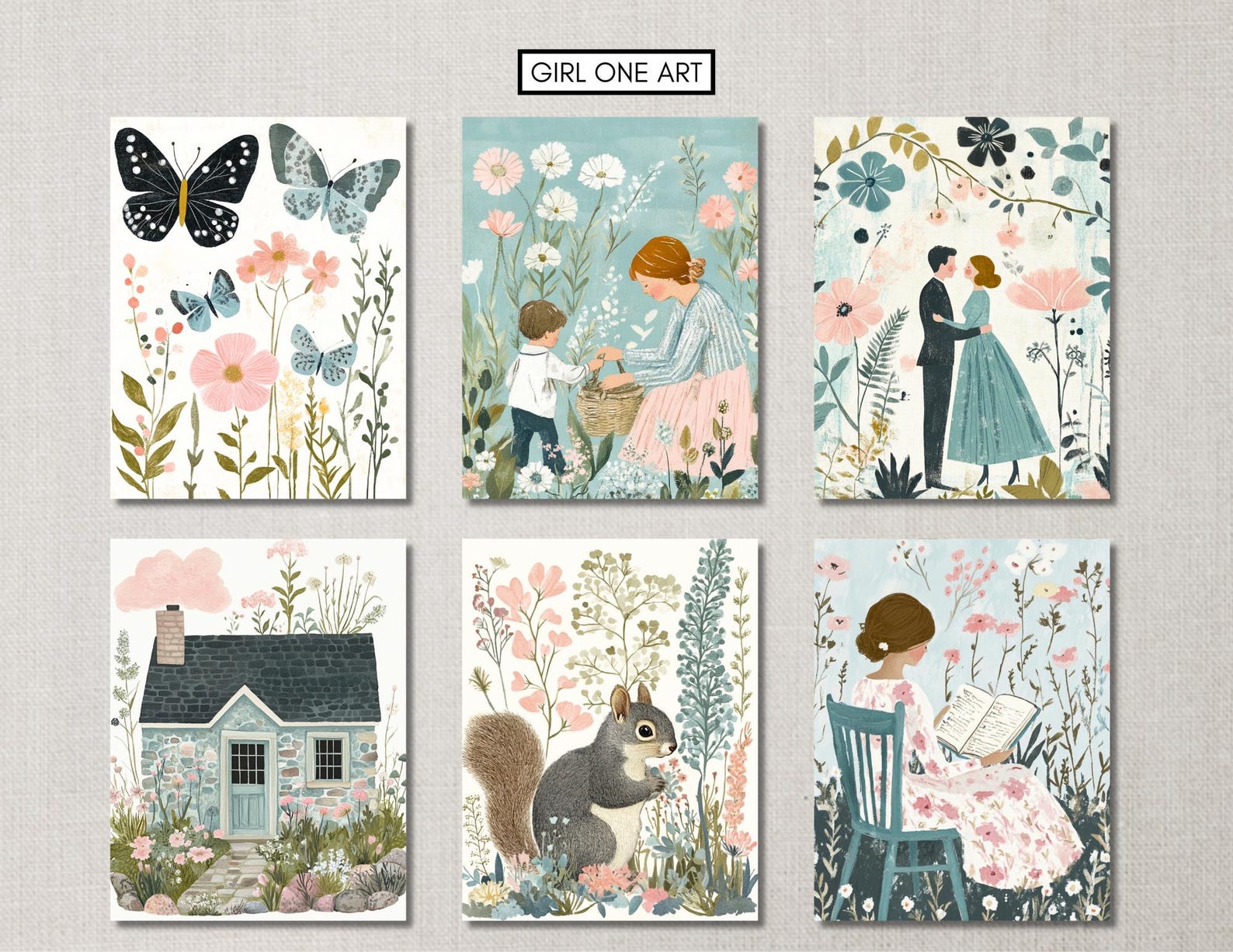Cottagecore Ephemera Pack: Whimsical Shabby Chic Junk Journal Pages ...