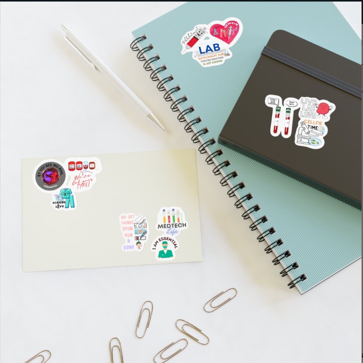 MEDICAL Laboratory Technician,stickers for Digital Planner Pre-cropped ...