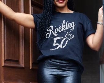 50th Birthday Shirts, 50th Birthday, 50th Birthday Gifts for Women, 50th Birthday Party, 50 Birthday Shirt,50th Birthday Shirt For Her,50 AF