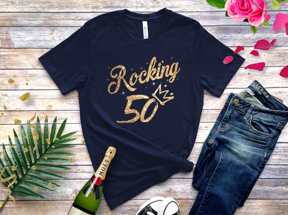 50th Birthday Shirt, 50th Birthday Gift, Birthday shirt women, 50th Birthday Bling Shirt, Birthday Shirt, 50 Birthday Shirt, 50 AF, Fifty AF