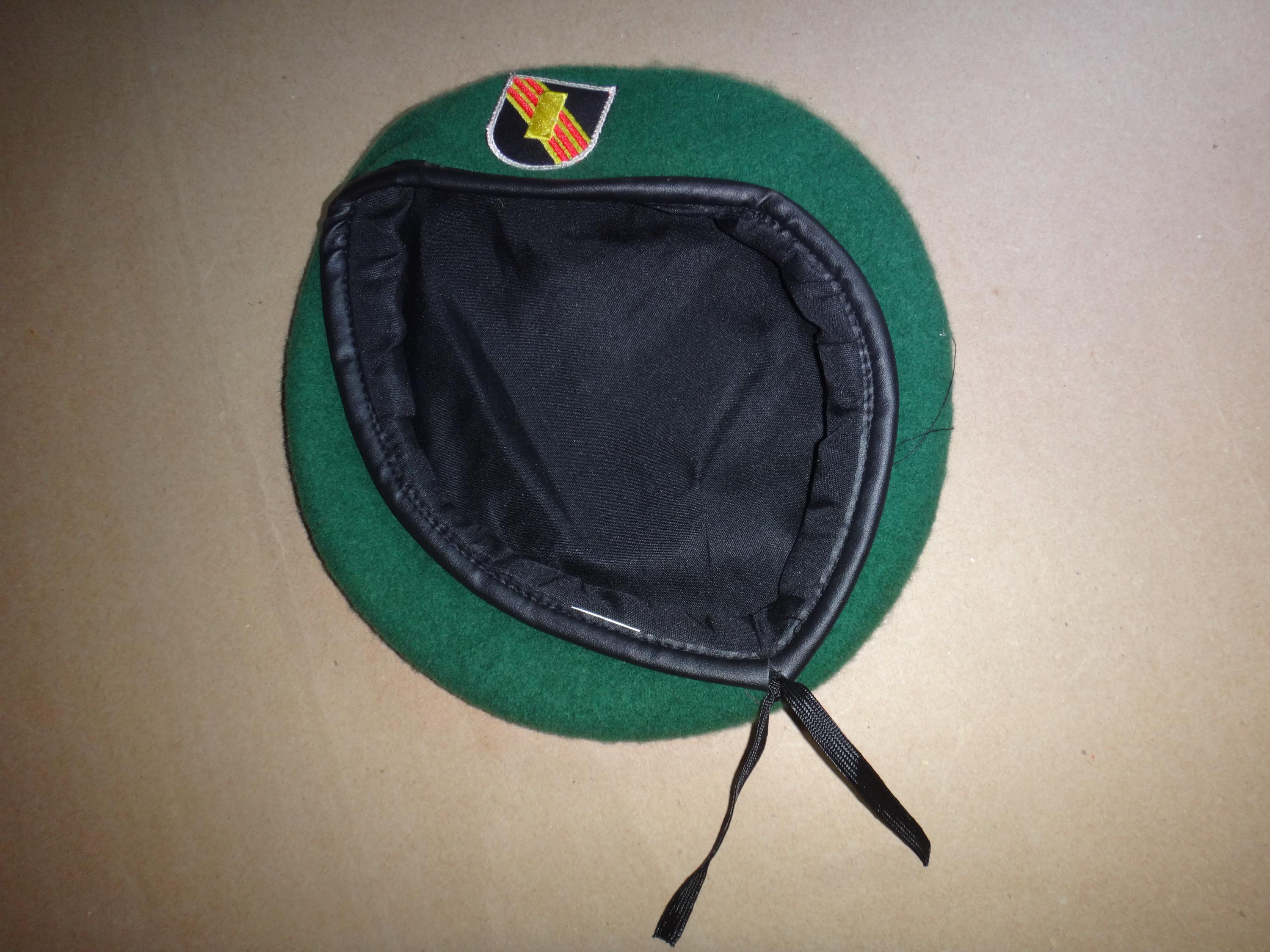 Vietnam War US Army 5th Special Forces Group 2nd LIEUTENANT Green Beret ...