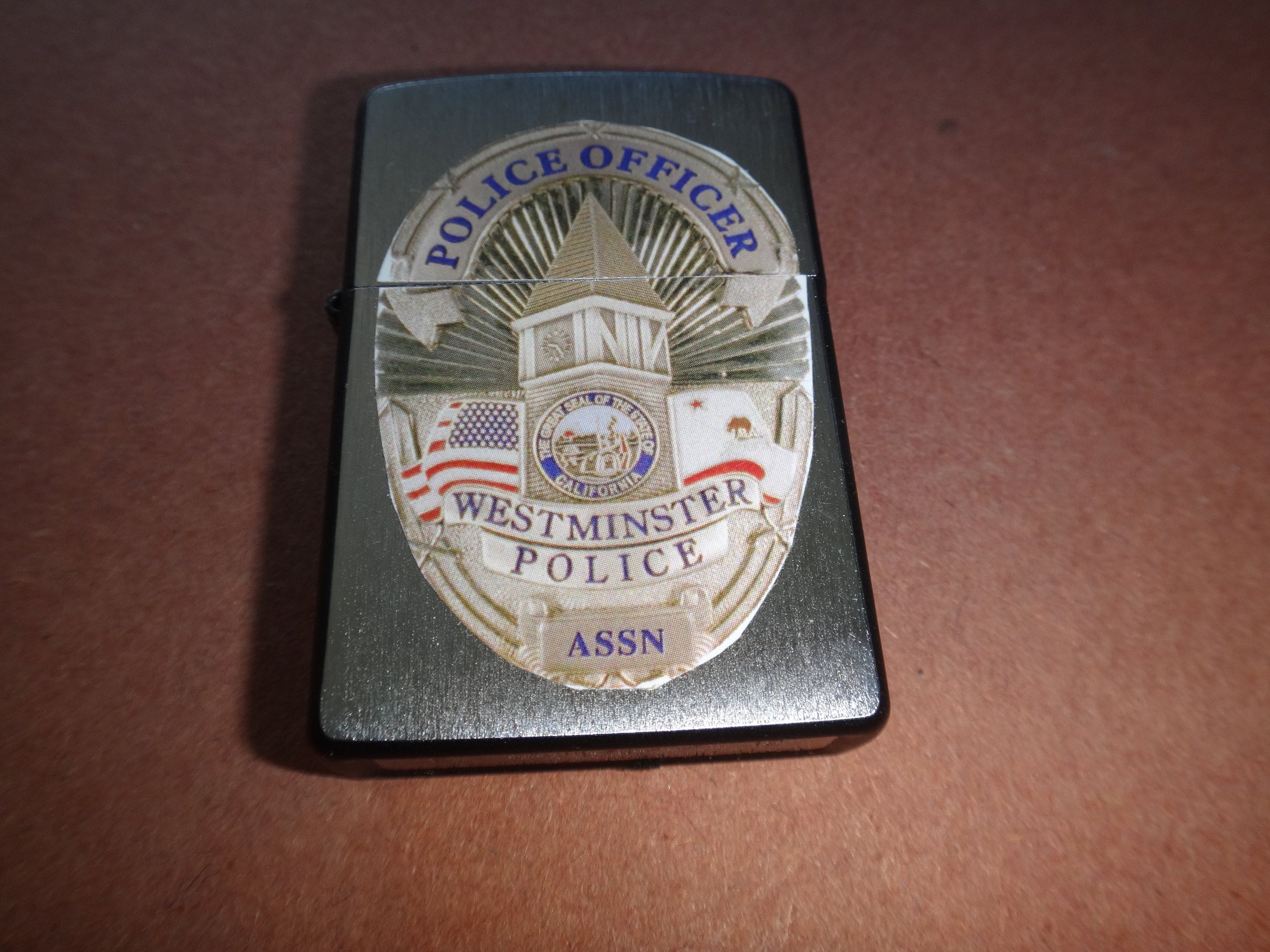 Year 2021 Zippo Lighter POLICE OFFICER Westminster Police