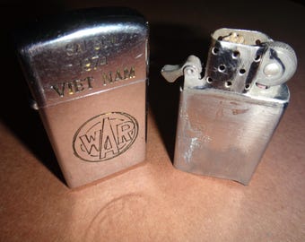 Vietnam War Zippo Cu Chi 1970 - 1971 Authentic War Era Field Gear