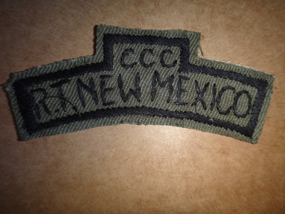Hand Made Cloth Subdued Scroll Patch Vietnam War … - image 1
