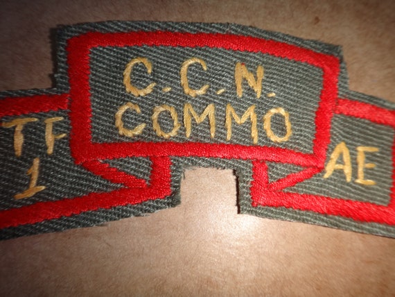 Hand Made Cloth Subdued Scroll Patch Vietnam War … - image 2