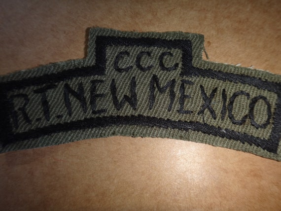 Hand Made Cloth Subdued Scroll Patch Vietnam War … - image 2