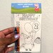 PIG Party Favor, Coloring Sticker Label | Party Favor & Activity - Etsy
