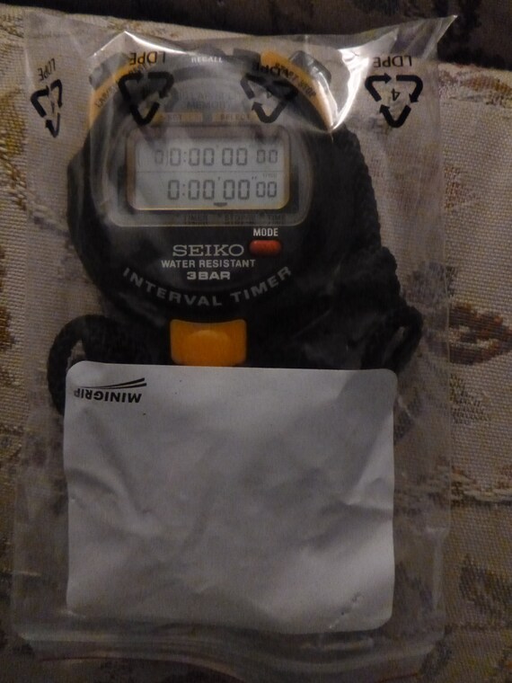 Seiko Aquatic Sports Swimming Lap Stopwatch Gem