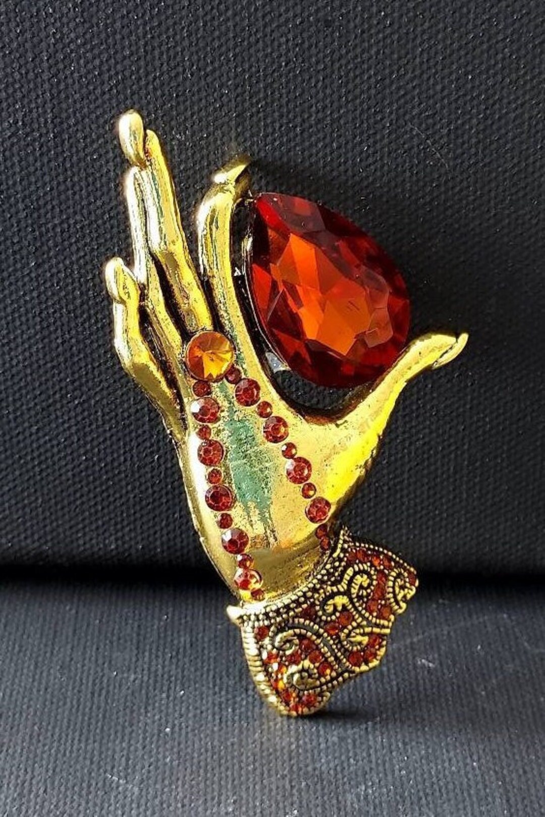 BROOCH/PIN, Hand-shape Brooch, Hand-shape Pin, Brooch Pin, Lapel Pin ...