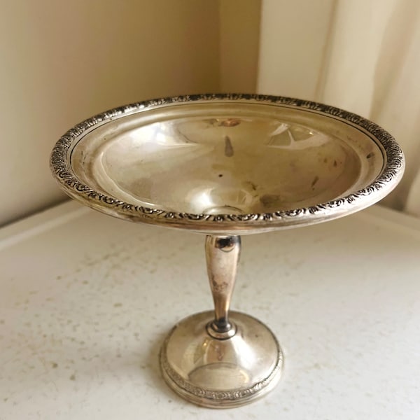 Sterling Candy Dish Etsy
